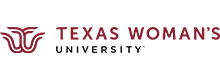 Texas Woman's University logo (wordmark and emblem).