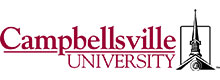 Campbellsville University logo with the university name and a tower emblem.