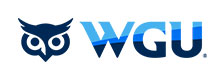Western Governors University logo with a blue owl icon and the letters WGU.